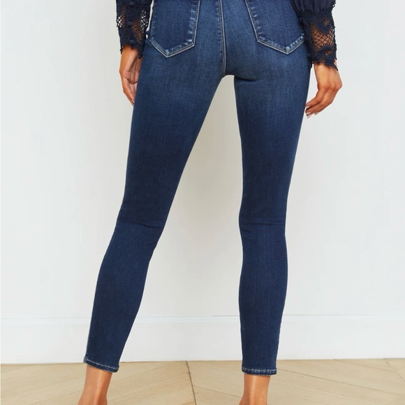 NWT L’agence 31 Margot High Rise Skinny in Columbiana Medium Wash - Picture 3 of 7